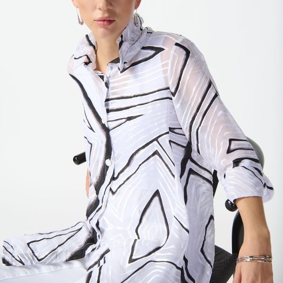 Joseph Ribkoff Shirt Blouse - Picture 1 of 4